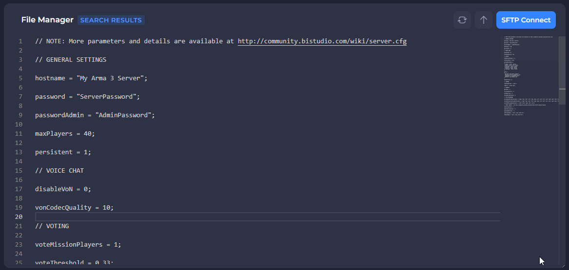 How to Change the Name of your ARMA 3 Server - Shockbyte